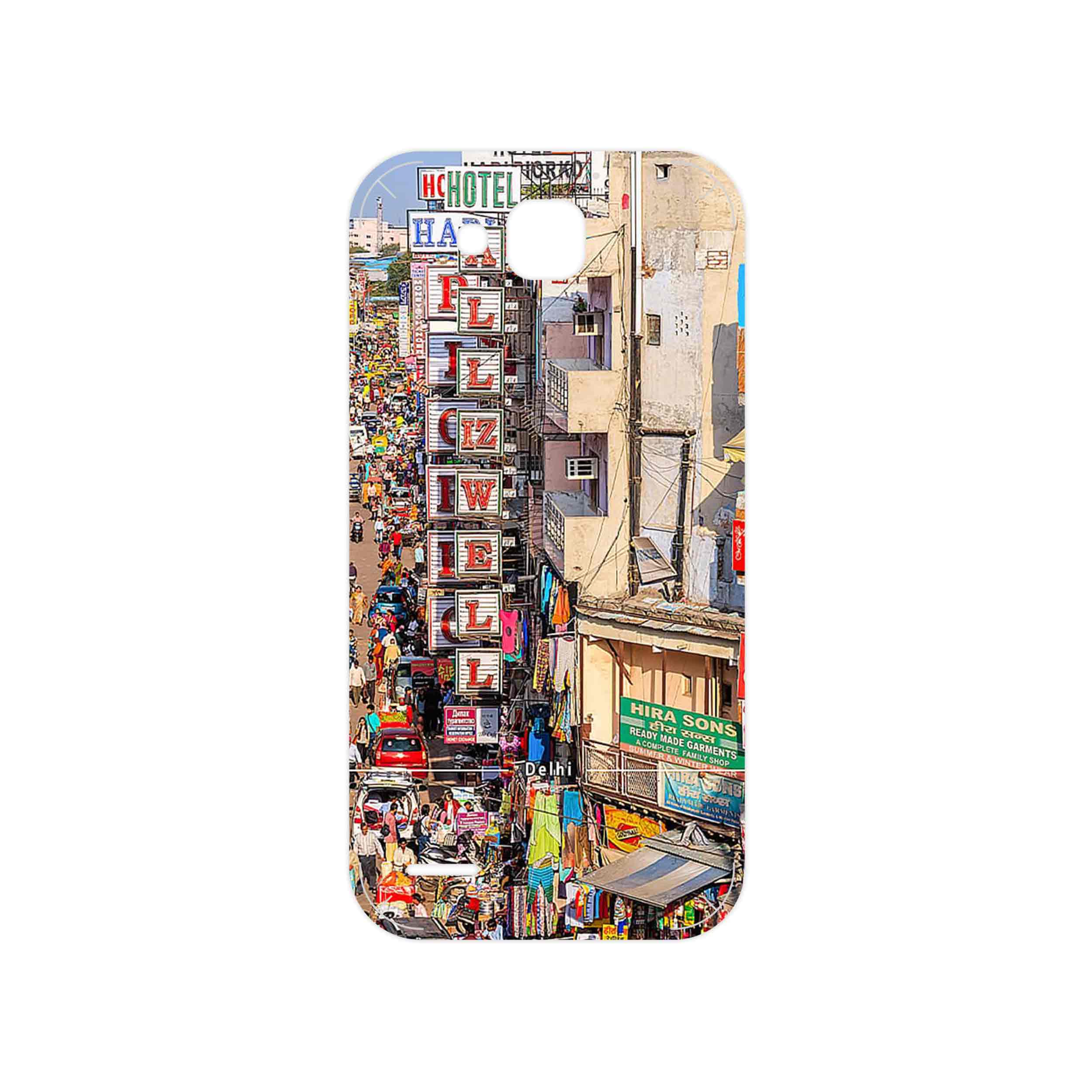 برچسب پوششی ماهوت مدل City of Delhi مناسب برای گوشی موبایل آنر 3X G750