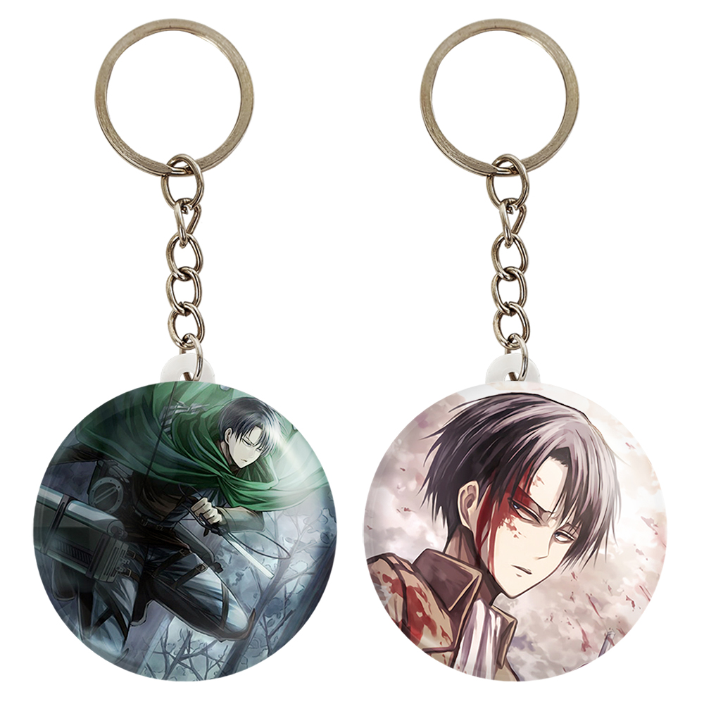 جاکلیدی خندالو مدل لیوای انیمه اتک آن تایتان کد 1862618624 مجموعه 2 عددی