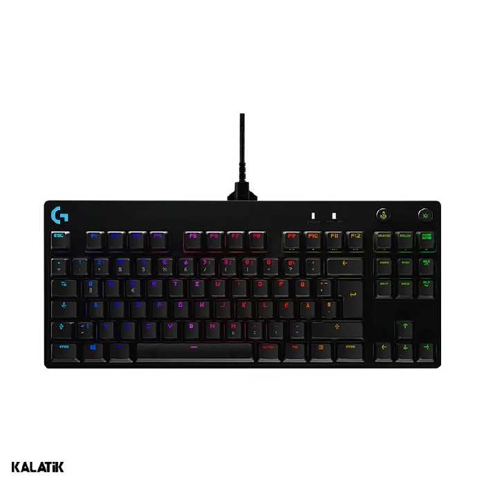 کیبورد گیمینگ با سیم لاجیتک مدل PRO