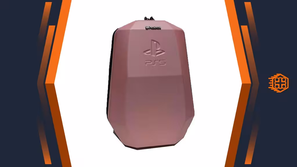 کوله پشتی ضد ضربه President مخصوص PS5 Slim – رنگ Perfect Pink