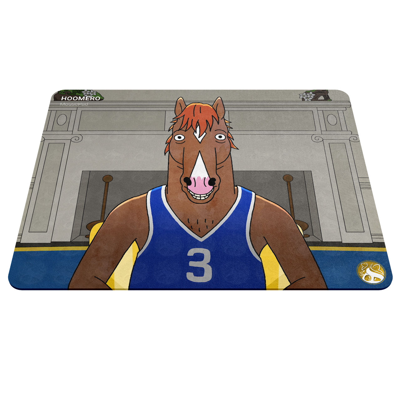 ماوس پد هومرو مدل A3190 طرح BoJack Horseman