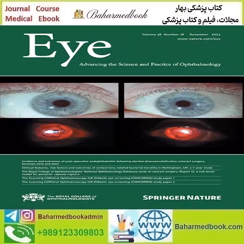 Eye 2025 Full Archives TRUE PDF at 15€ - کتاب پزشکی بهار