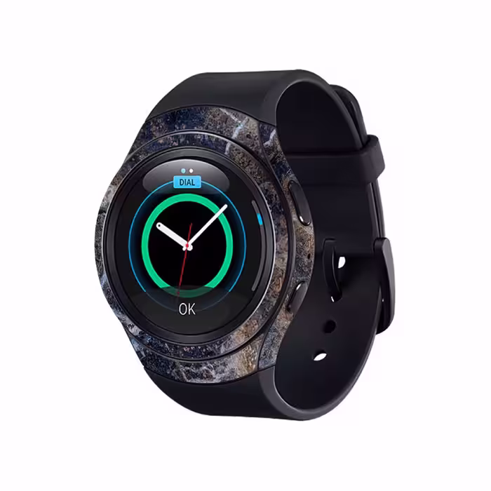 برچسب ماهوت طرح Earth_White_Marble مناسب برای ساعت هوشمند سامسونگ Galaxy Gear S2