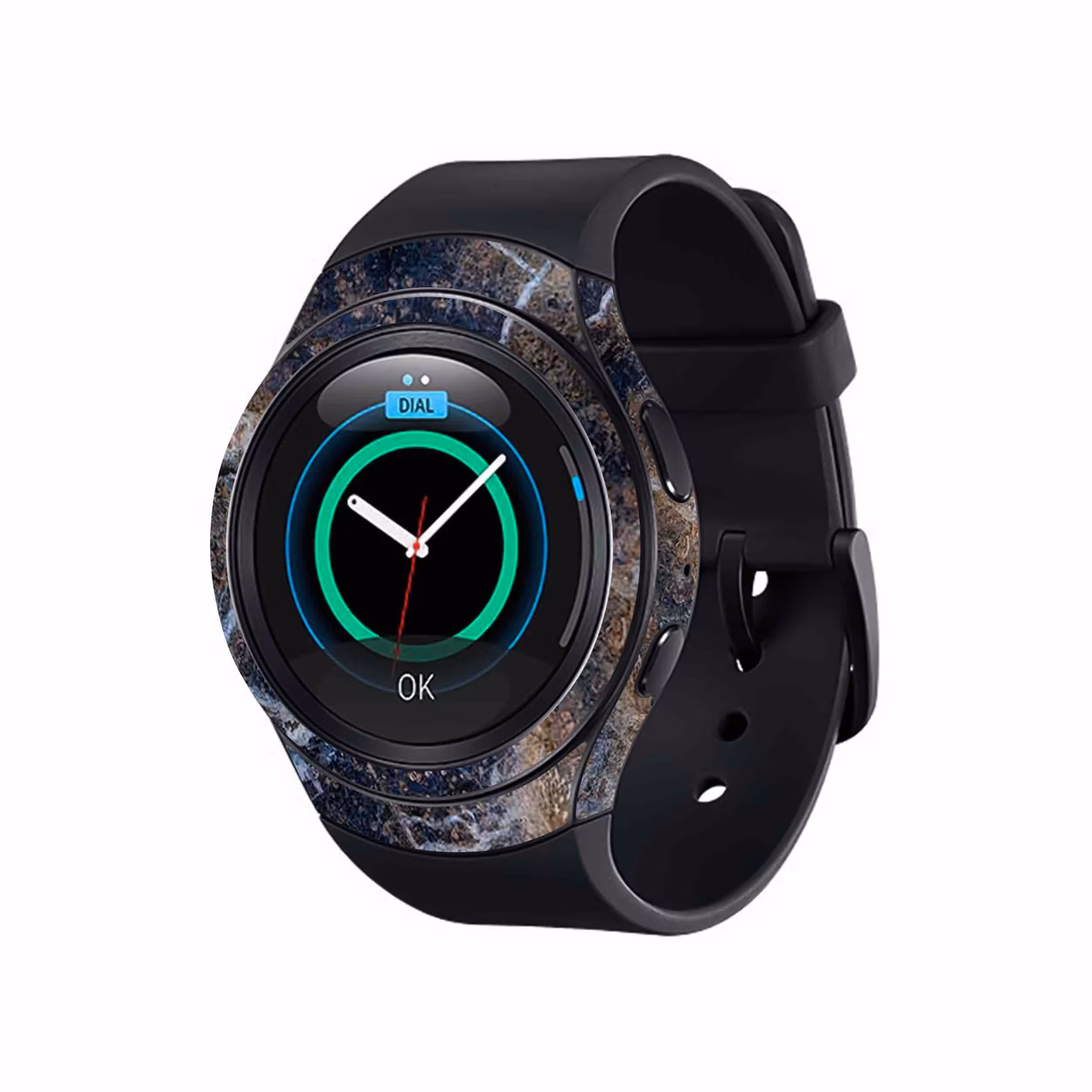 برچسب ماهوت طرح Earth_White_Marble مناسب برای ساعت هوشمند سامسونگ Galaxy Gear S2