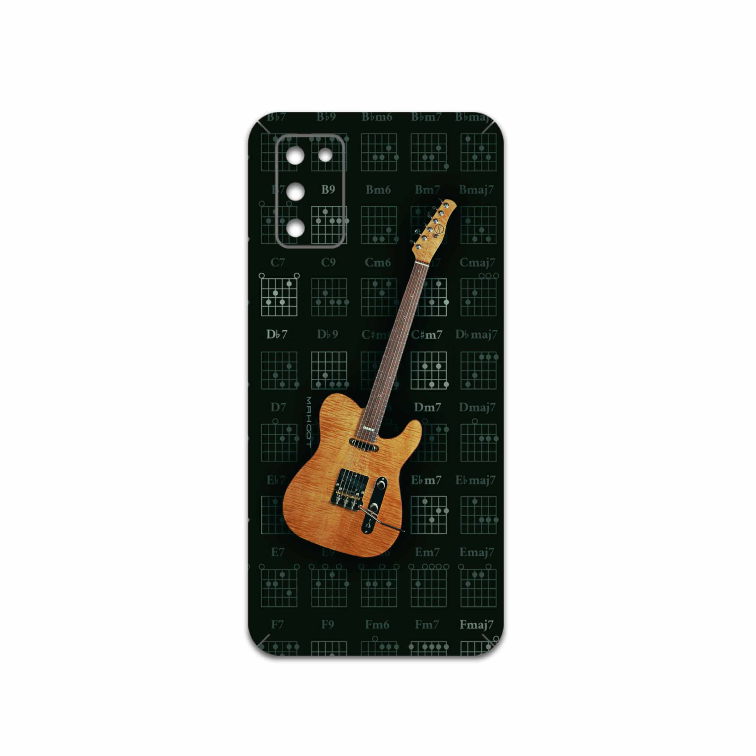 برچسب پوششی ماهوت مدل Guitar-Instrument مناسب برای گوشی موبایل سامسونگ Galaxy A03S