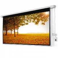 پرده نمایش سقفی دیواری برقی تتیس 200x200 cm