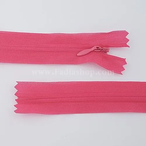 زیپ مخفی 20 سرخابی