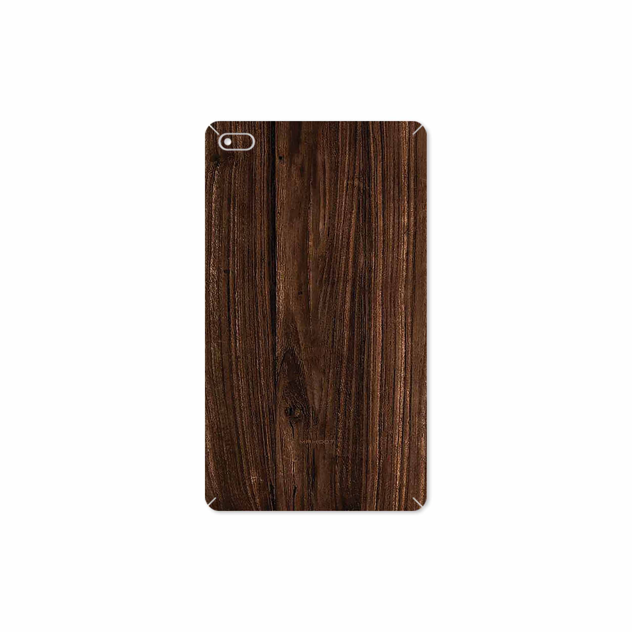 برچسب پوششی ماهوت مدل Dark Walnut Wood مناسب برای تبلت لنوو E7