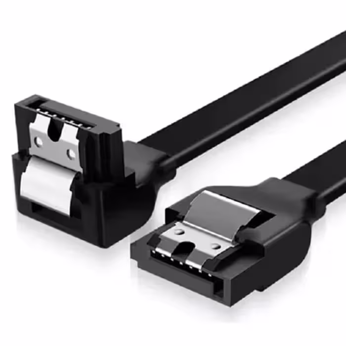 کابل دیتا ساتا SATA 3.0 قفل دار انزو مدل SD9040 طول 0.4 متر