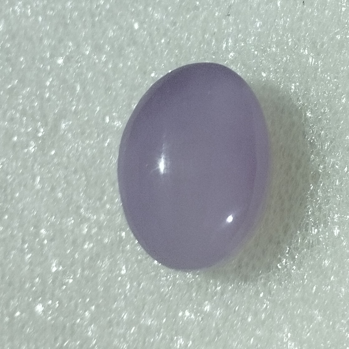 نگین عقیق سوسنی تراش یمنی دستساز قد 19میلیمتر پهنا 14میلیمتر 