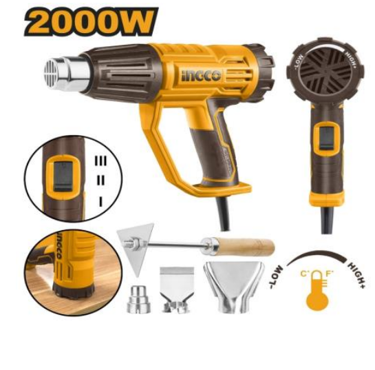 سشوار صنعتی 2000 وات اینکو کد HG200078