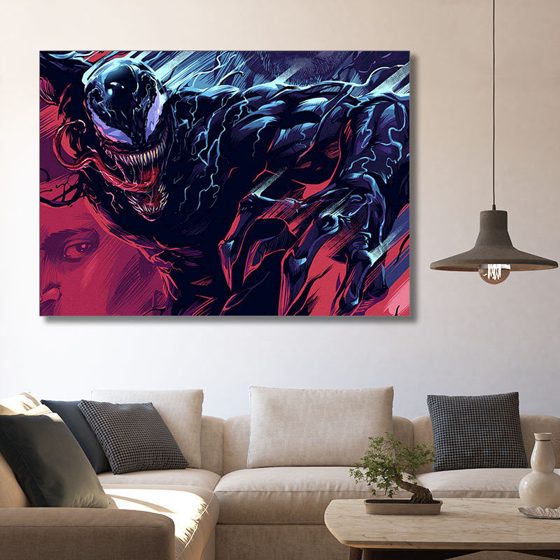 تابلو شاسی گالری استاربوی طرح ونوم کد 1