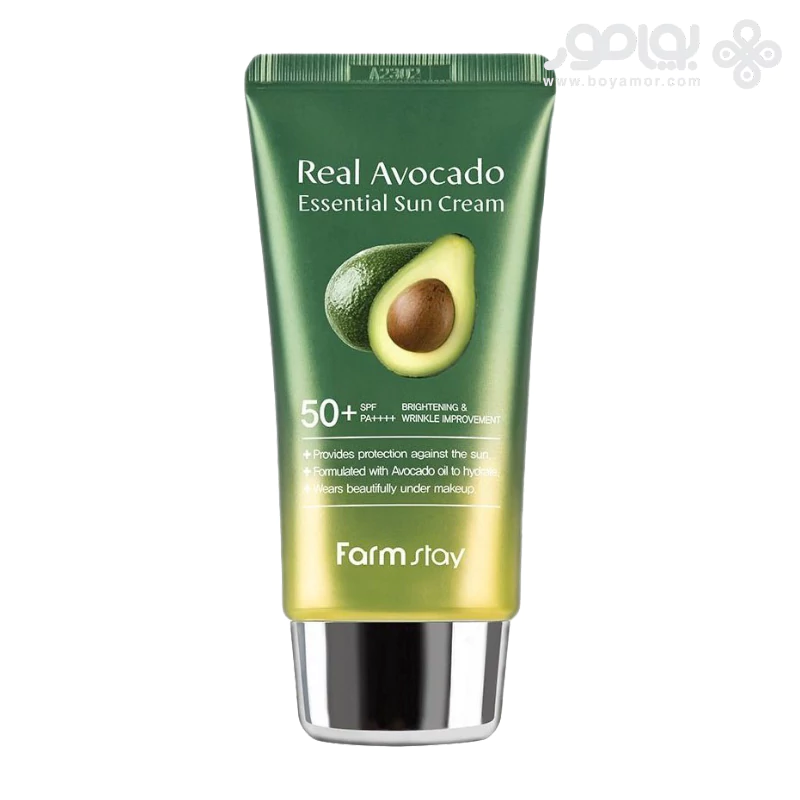 کرم ضد آفتاب آبرسان فارم استی مدل REAL AVOCADO وزن 70 گرم