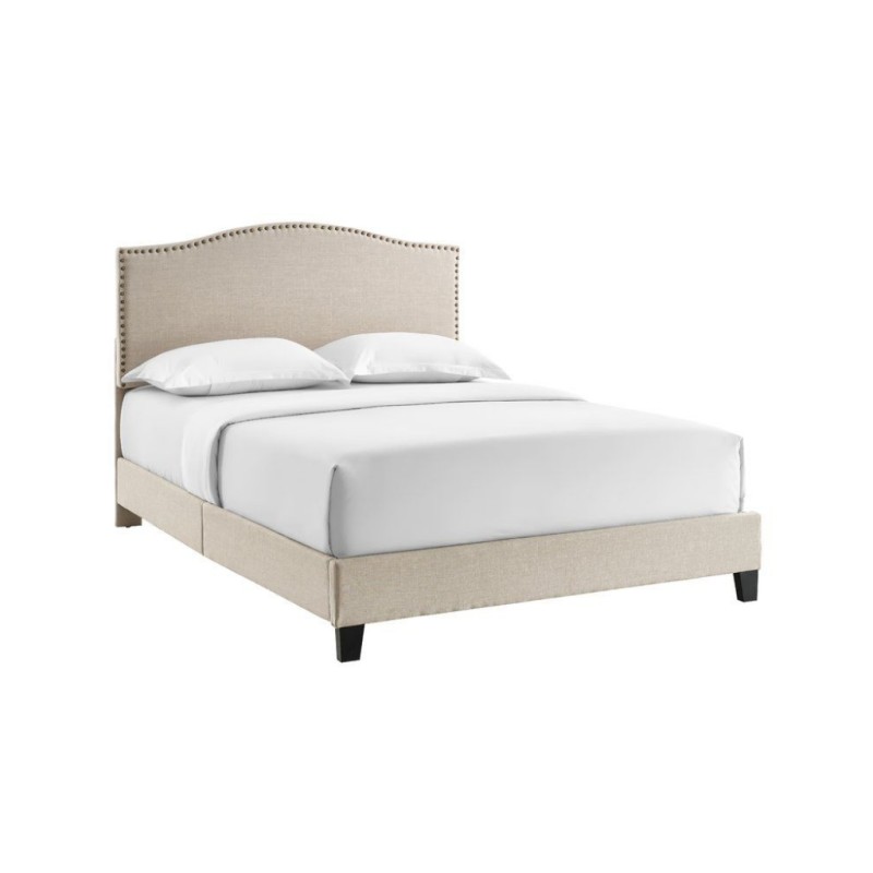 تخت خواب دونفره مدل نورا سایز 200x180 سانتی متر 