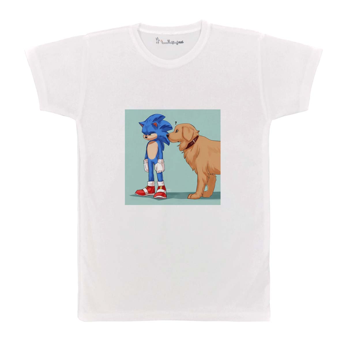 تی شرت بچگانه پرمانه طرح سونیک کد pmt.1582