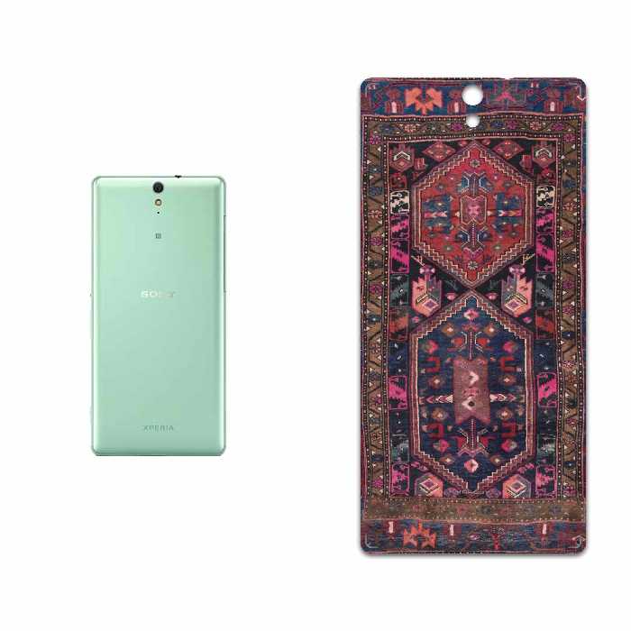 برچسب پوششی ماهوت مدل Rug مناسب برای گوشی موبایل سونی Xperia C5