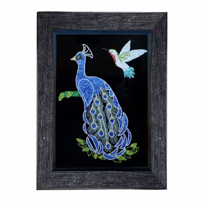 تابلو طرح طاووس