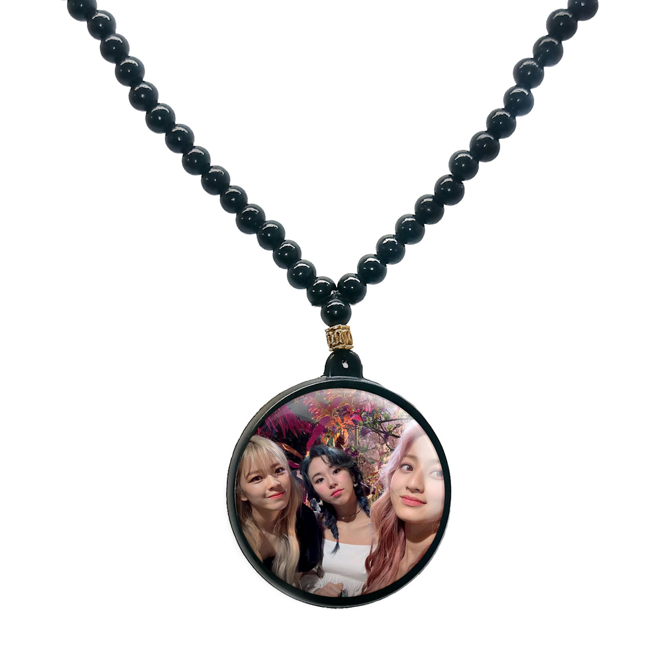 گردنبند پرمانه طرح تو ایس کد pmd.19582 مدل دو طرفه