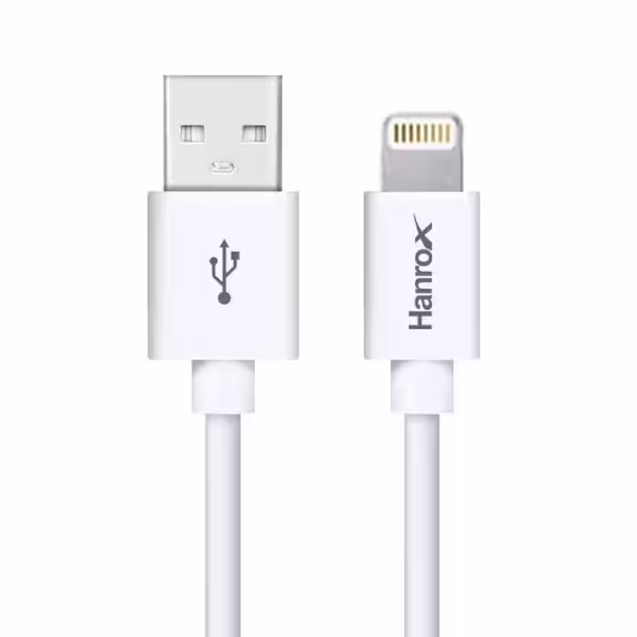کابل تبدیل USB به لایتنینگ هانروکس مدل C61 طول 1 متر