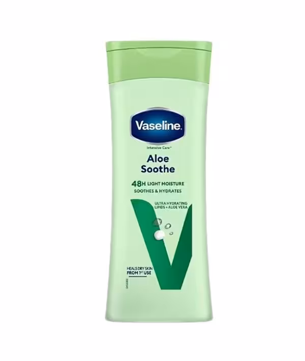 لوسیون بدن وازلین مدل ALOE SOOTHE حجم 200 میل