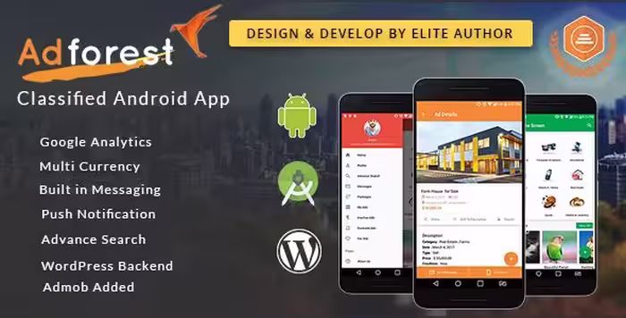 دانلود اپلیکیشن اندروید AdForest – اپلیکیشن آگهی برای آندروید