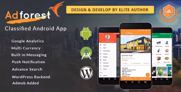 دانلود اپلیکیشن اندروید AdForest – اپلیکیشن آگهی برای آندروید