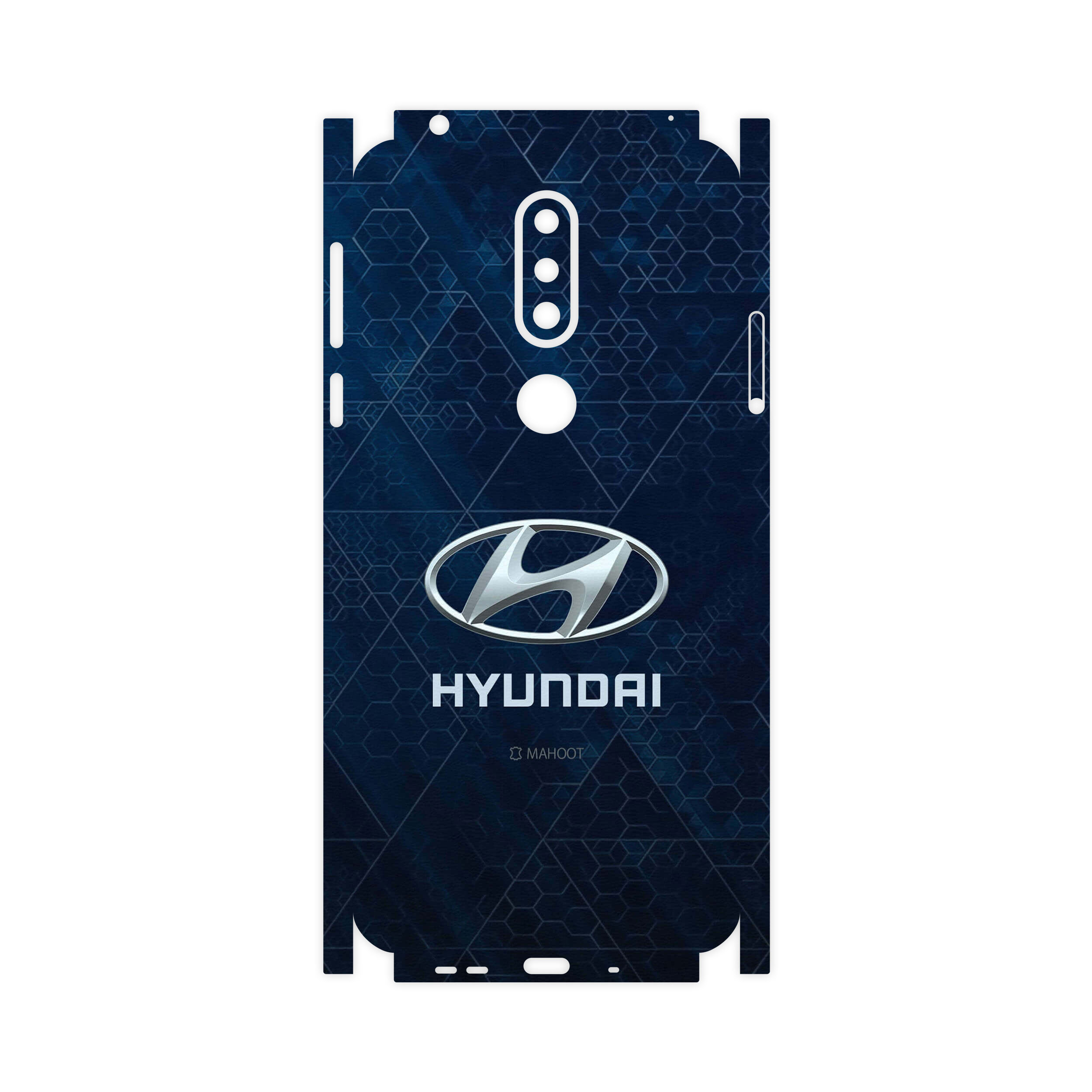 برچسب پوششی ماهوت مدل Hyundai-FullSkin مناسب برای گوشی موبایل نوکیا 7.1