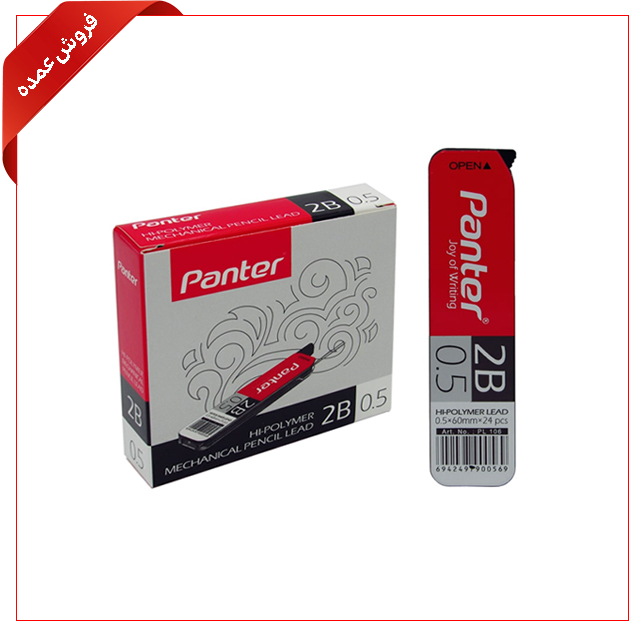 نوک مداد نوکی 0.5 کوتاه پنتر مدل PL106 بسته 12 عددی