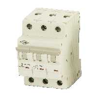 کلید مینیاتوری 20 آمپر سه فاز AC الکترو کاوه کد 20A-6KA-3P