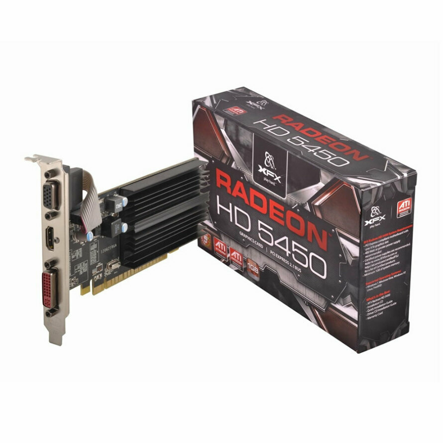 کارت گرافیک ایکس اف ایکس AMD RADEON HD5450 2GB DDR3
