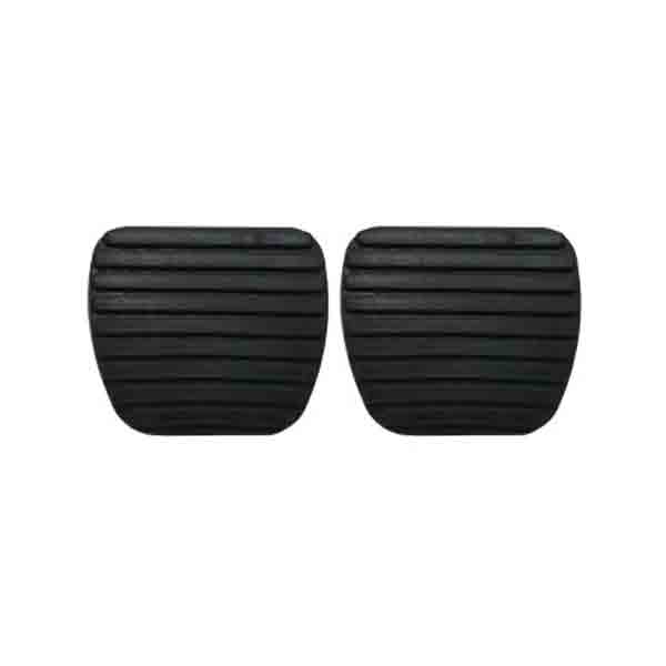 روکش پدال خودرو قطعه سازان کبیر مدل PED-206SD-866 مناسب برای پژو 206 صندوقدار مجموعه 2 عددی
