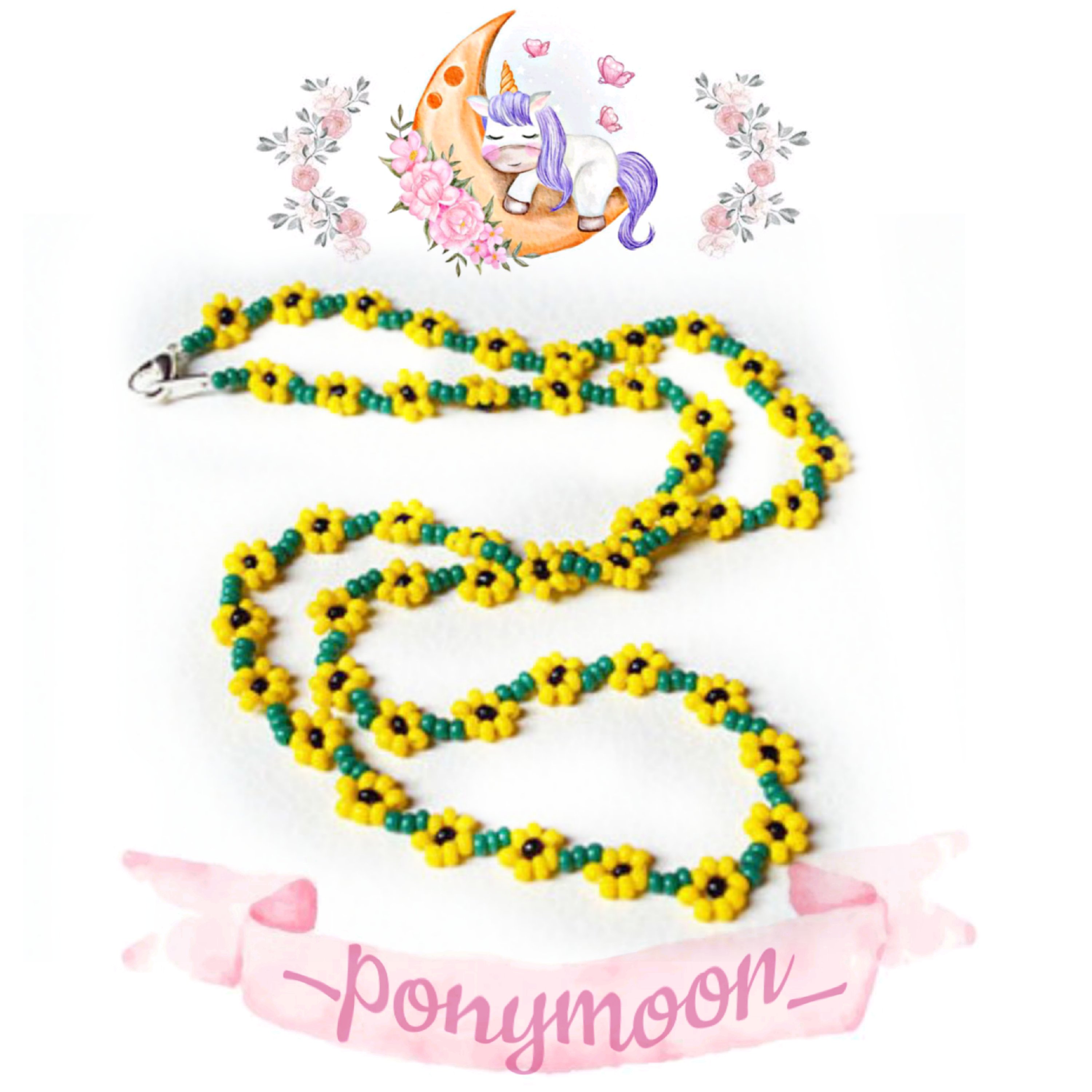 گردنبند جوکر گل آفتابگردان