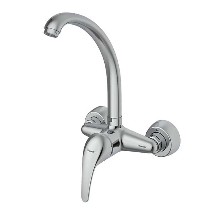 شیر روشویی پایه بلند شودر مدل اطلس