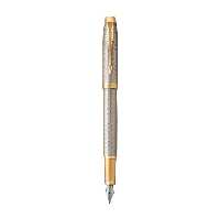 خودنویس پارکر پریمیوم گیره طلا وارم به همراه کپسول Parker IM Premium Warm Sliver GT