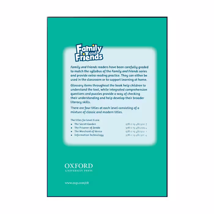 کتاب Family And Friends 6 The Merchant Of Venice اثر William Shakespear انتشارات هدف نوین