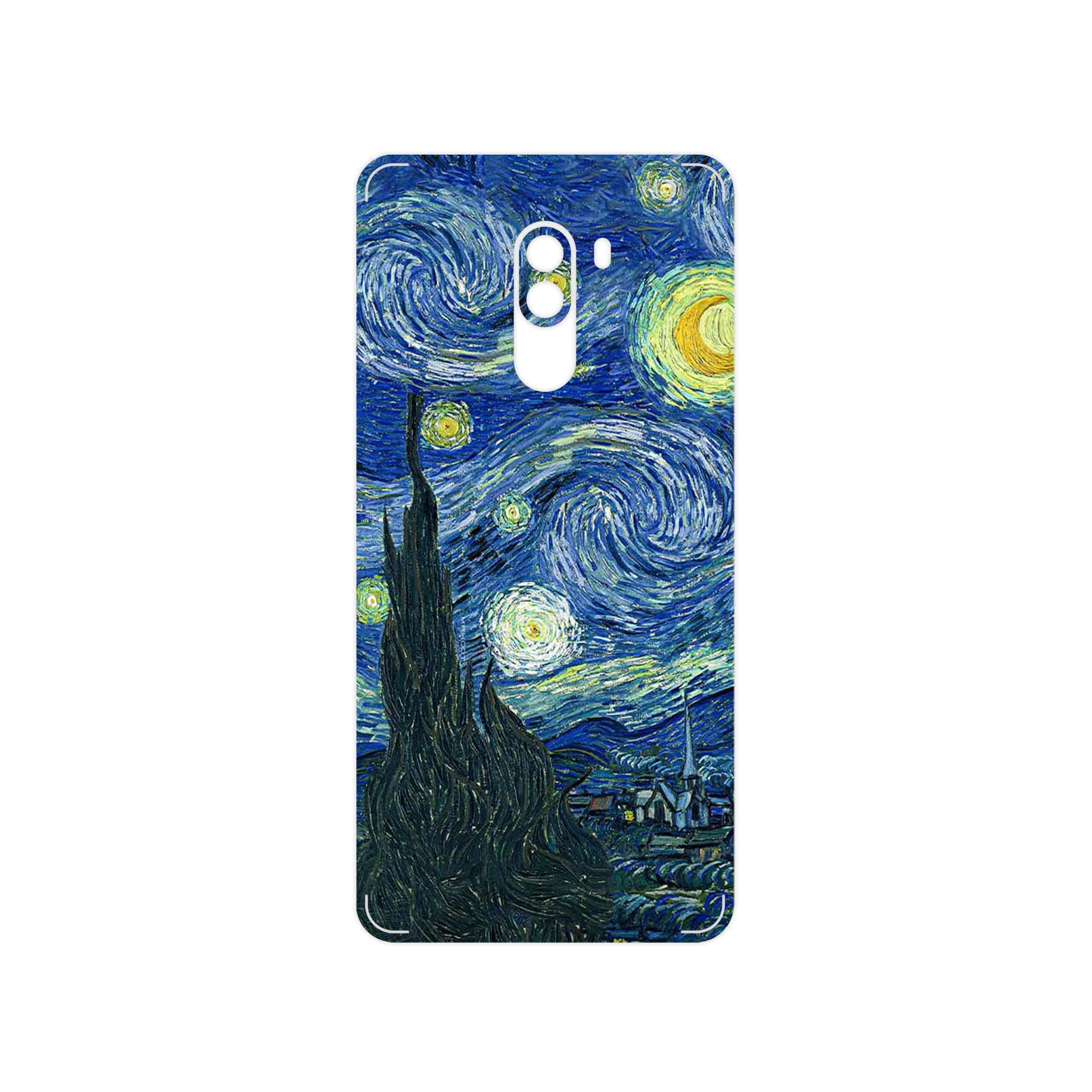 برچسب پوششی ماهوت مدل The Starry Night of van Gogh مناسب برای گوشی موبایل شیائومی POCOPHONE F1