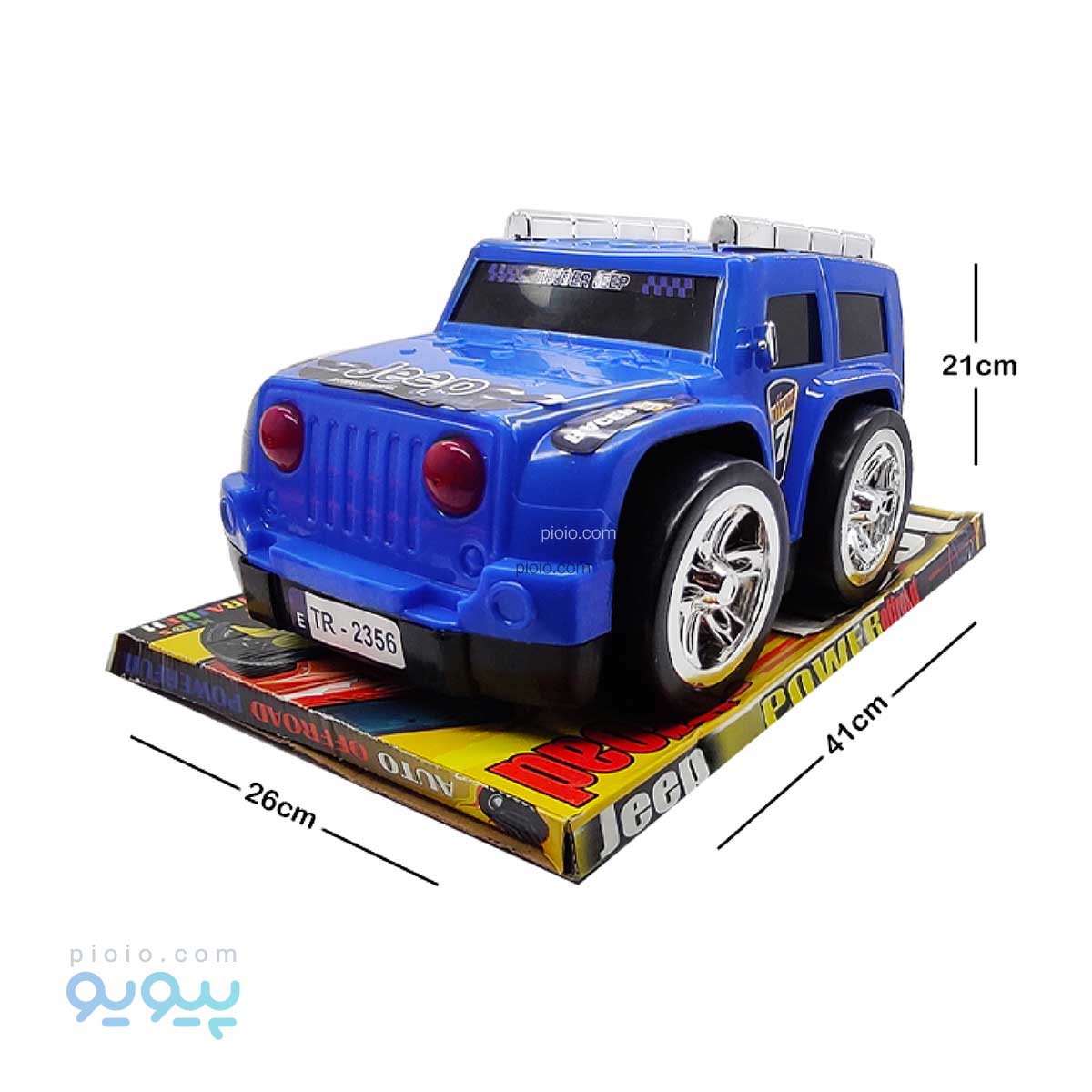 ماشین جیپ قدرتی تیراژه مدل 6475