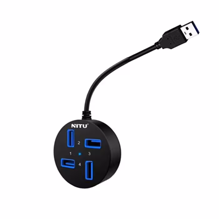 هاب 4 پورت USB 2.0 نیتو مدل NT-HUB01