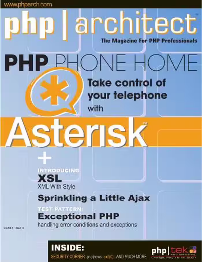 خرید و دانلود نسخه کامل کتاب php|architect (vol. 5, Issue 12. December 2006)