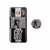 کاور طرح آبرنگی مدل A03s مناسب برای گوشی موبایل سامسونگ Galaxy A03S / A02S / M02S به همراه پاپ سوکت
