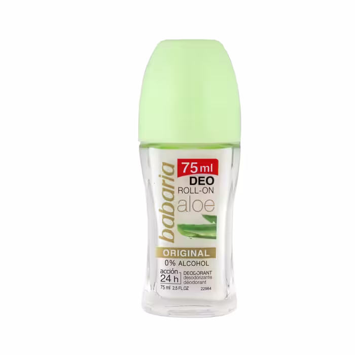 رول ضد تعریق باباریا مدل aloevera حجم 75 میلی لیتر