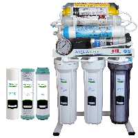 دستگاه تصفیه کننده آب آکوآ اسپرینگ مدل RO-NF7400 به همراه فیلتر تصفیه آب بسته 3 عددی