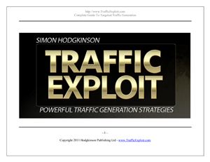 خرید و دانلود نسخه کامل کتاب Traffic exploit Powerful traffic generation strategies