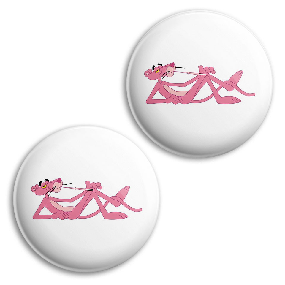 پیکسل پرمانه طرح پلنگ صورتی کد pm2n.34809 مجموعه 2 عددی