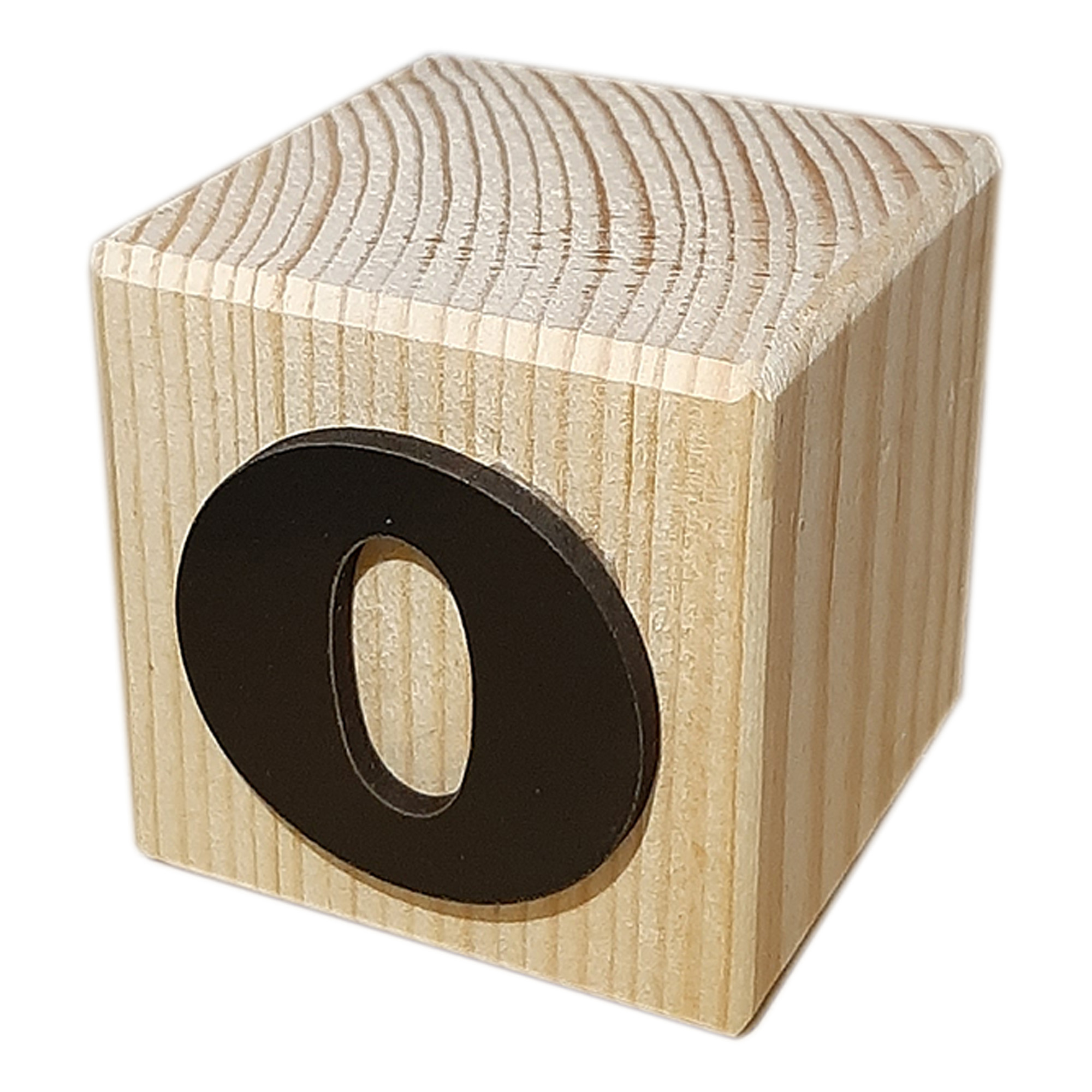 استند رومیزی تزیینی مدل مکعب طرح حرف O