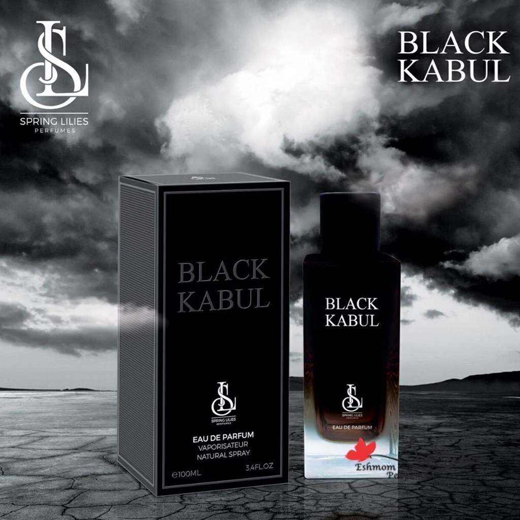 اسپرینگ لیلیز ادکلن مردانه 100 میل بلک افغان BLACK KABUL برند SPRING LILIES