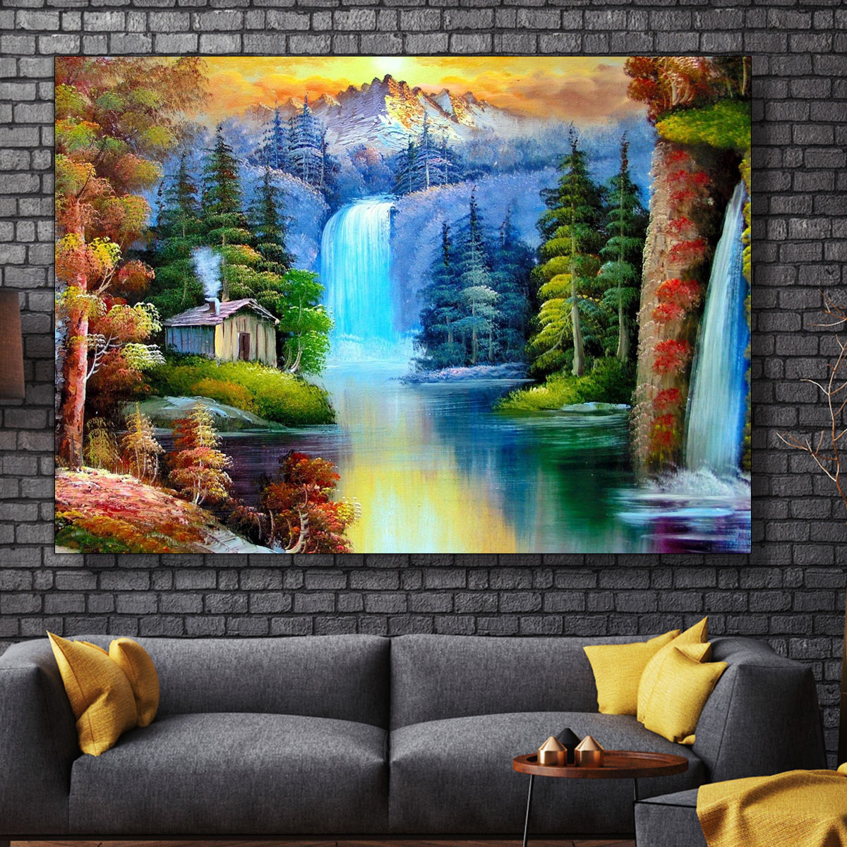 تابلو شاسی گالری استاربوی مدل نقاشی هنری 011