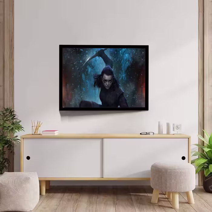 تابلو مدل arya stark کد F-10033