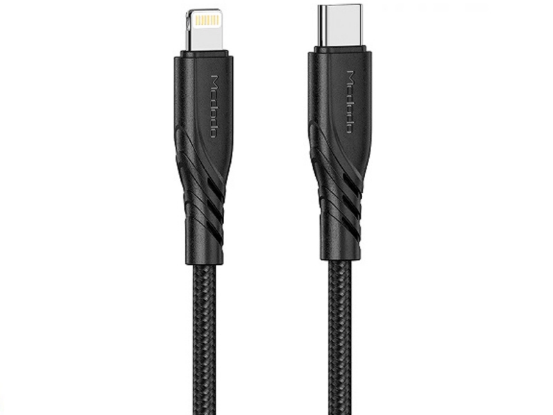 کابل شارژ سریع و انتقال داده تایپ سی به لایتنینگ مک دودو Mcdodo CA-846 20W Type-C to Lightning 1.2M