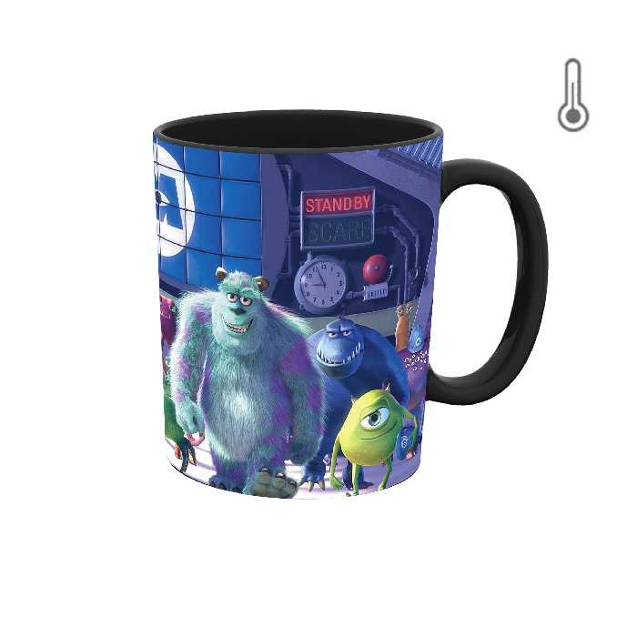 ماگ حرارتی طرح کارخونه و دانشگاه هیولاها